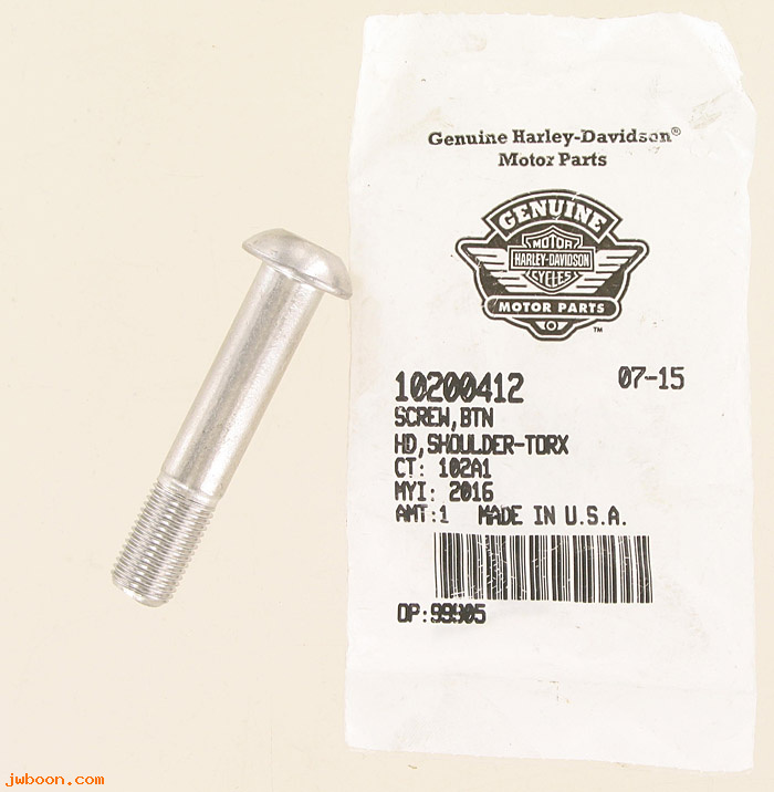   10200412 (10200412): Screw, Torx button head - NOS