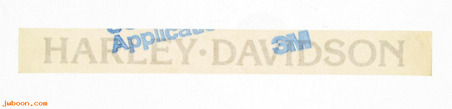   14118-86 (14118-86): Decal, Tour-pak    "Harley-Davidson"   3/4" x 7" - NOS