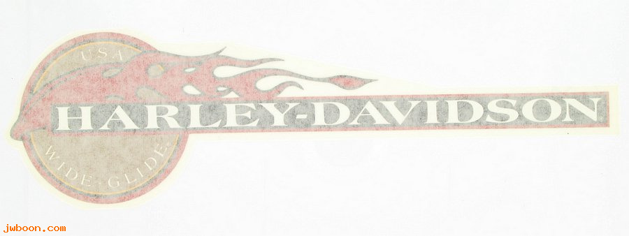   14309-93 (14309-93): Decal, fuel tank - left - NOS - FXDWG '93-'95, Dyna Wide Glide