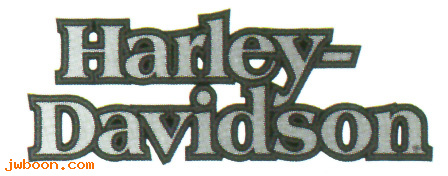   14328-90 (14328-90): Decal, fuel tank   "Harley-Davidson" 2 1/2" x 7" - NOS-FLTC,FLHTC