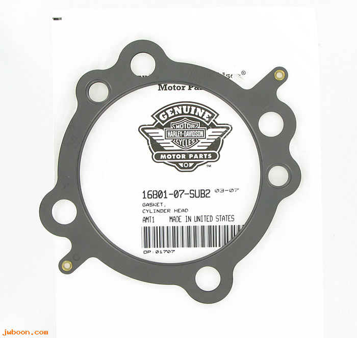   16801-07 (16801-07): Gasket, cylinder head - 1800 CC - NOS - Twin Cam 110 2007