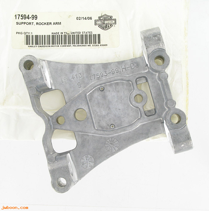   17594-99 (17594-99 / 17593-99): Support - rocker arm - NOS - Twin Cam