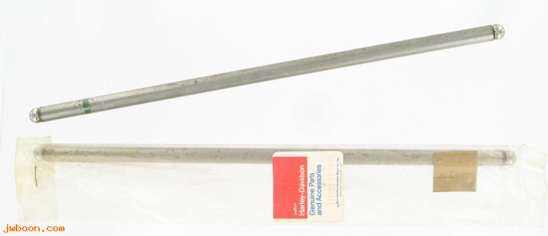   17928-83 (17928-83): Push rod, front exhaust - 11.355" long - NOS - Evo 1340cc '84-'86