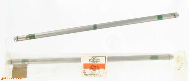   17929-83 (17929-83): Push rod, front exhaust - 11.385" - NOS - Evo 1340cc '84-'86