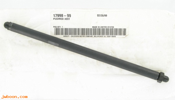   17998-99 (17998-99): Push rod, intake - short - NOS - Twin Cam