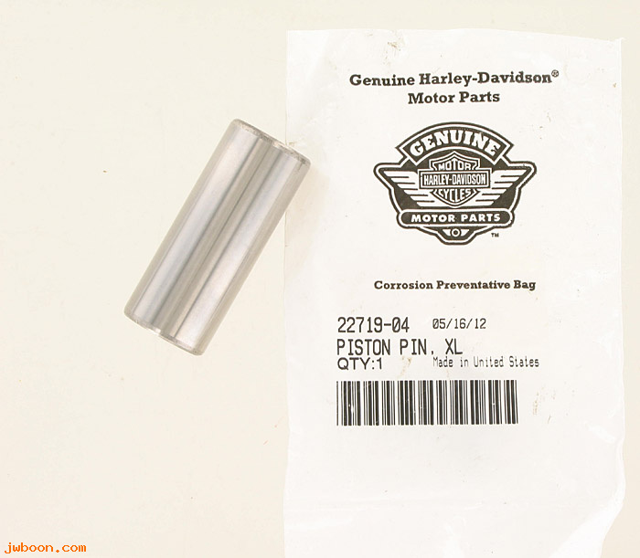   22719-04 (22719-04): Piston pin - NOS - Sportster XL's '86-