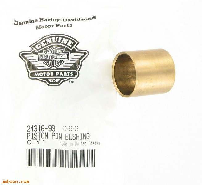   24316-99 (24316-99): Bushing - piston pin - NOS - Twin Cam '99-'06