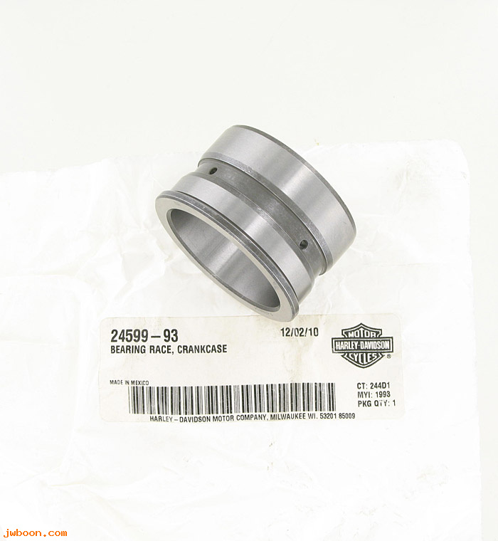   24599-93 (24599-93): Bearing race - crankcase - NOS - Big Twins 1340cc '93-'99