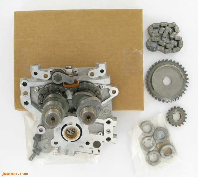   24606-99B (24606-99B): Cam support plate, with cams - EFI - NOS - Twin Cam