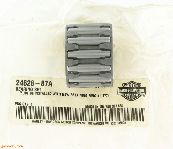   24628-87A (24628-87A): Bearing set - gear side - NOS - Evo 1340cc '87-'99