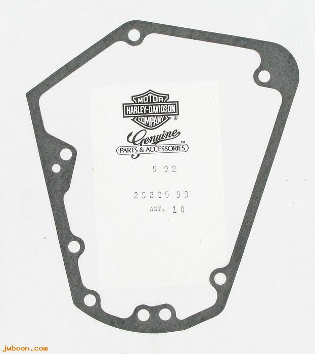   25225-93 (25225-93 / 25225-92): Gasket, crankcase cover - NOS - EVO 1340cc 1993