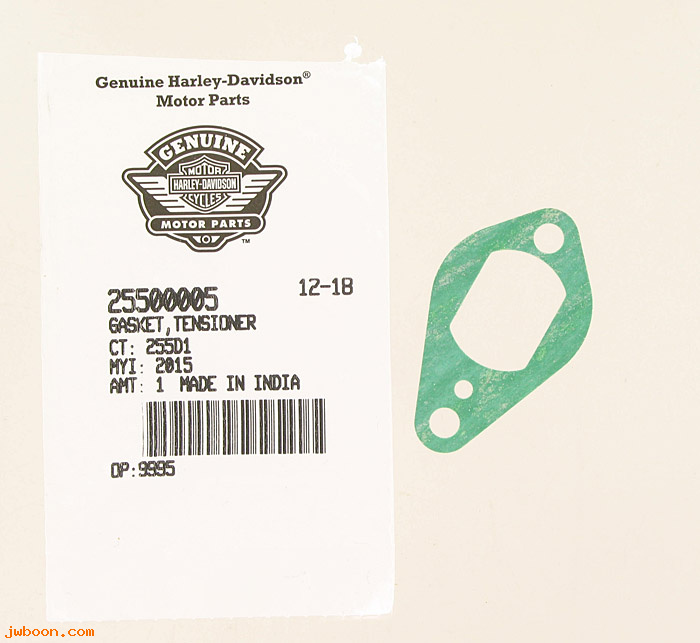   25500005 (25500005): Gasket, tensioner - NOS