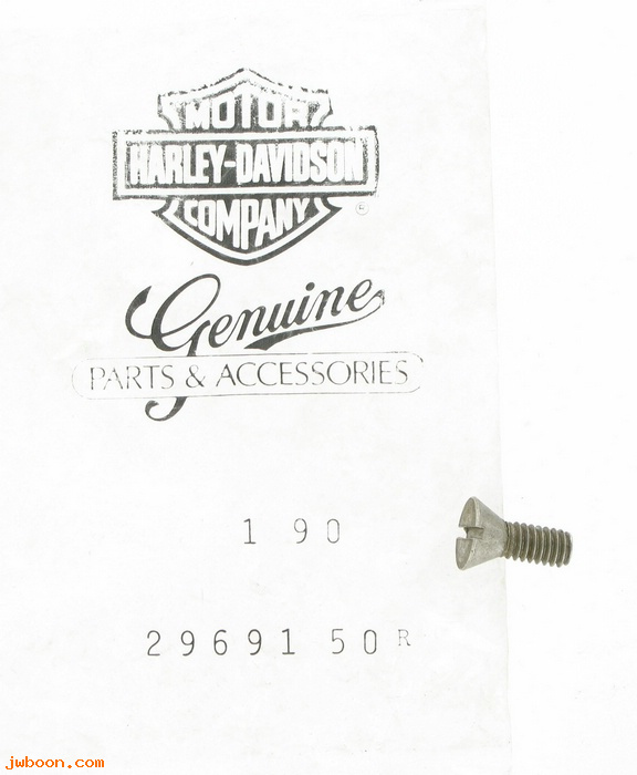   29691-50R (29691-50R): Screw, intermediate gear stud - NOS- WR,KR,KHR,XLR,XLRTT,XR 52-70