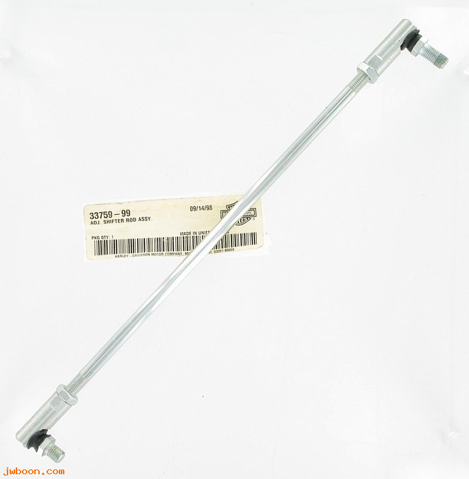   33759-99 (33759-99): Adjustable shifter rod assy. NOS - Touring '99-'00