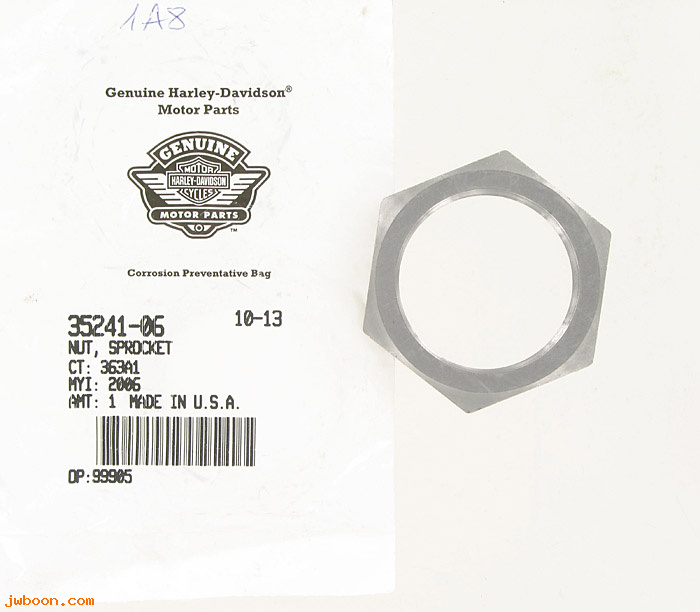   35241-06 (35241-06): Nut - sprocket - NOS