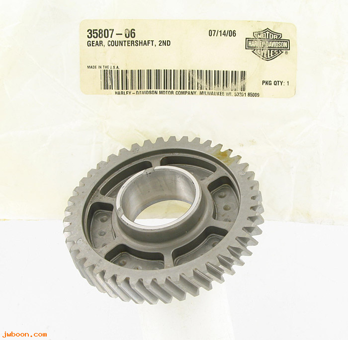   35807-06 (35807-06): 2nd gear - countershaft - NOS