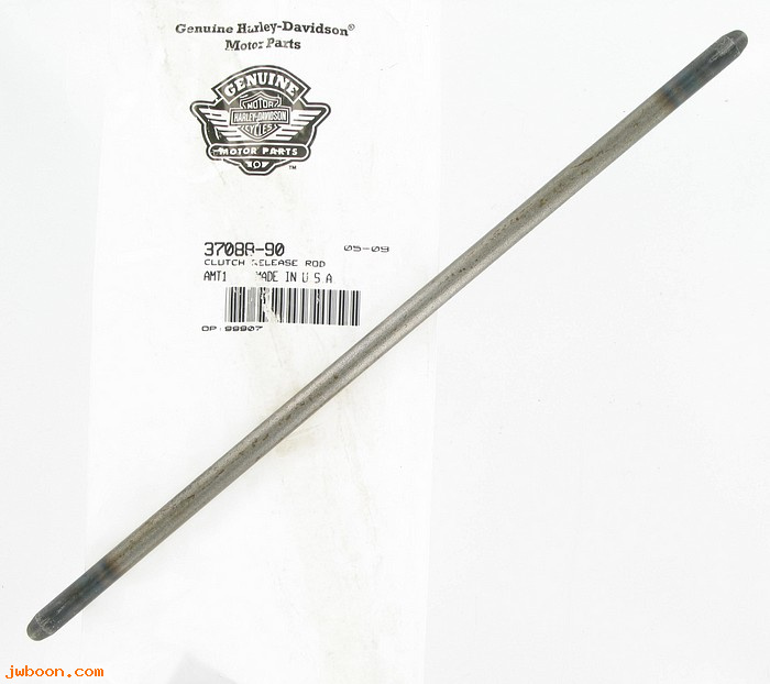   37088-90 (37088-90): Clutch push rod - NOS - Big Twins '90-'06