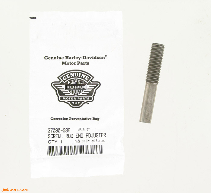   37090-98A (37090-98A): Push rod (end) left side / Screw, rod end adjuster,NOS, BT '98-