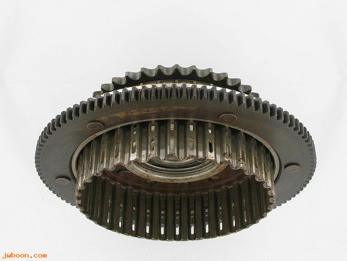   37707-94 (37707-94): Clutch shell & sprocket,with starter ring gear, NOS - EVO 94-97