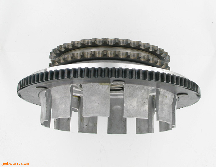   37707-98A (37707-98A): Clutch shell & sprocket,with starter ring gear, NOS - B.T. 98-06