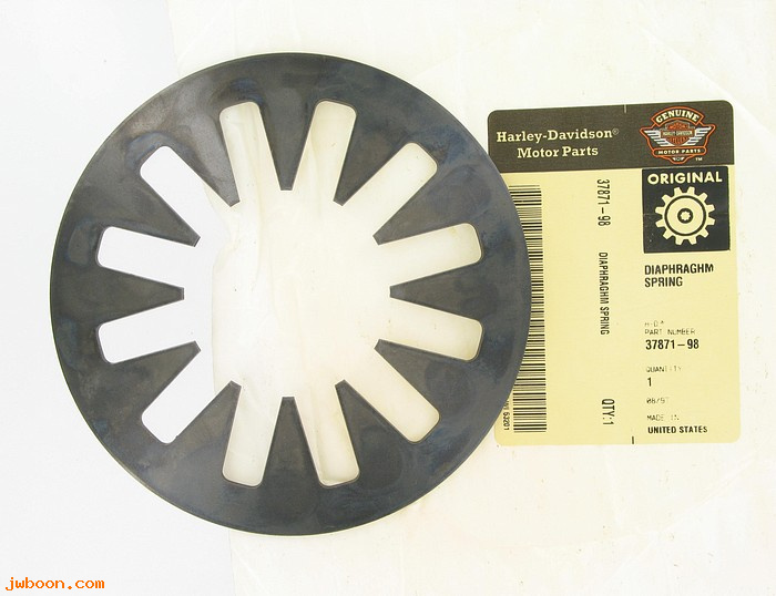   37871-98 (37871-98): Diaphragm spring - NOS - Evo 1340cc 1998