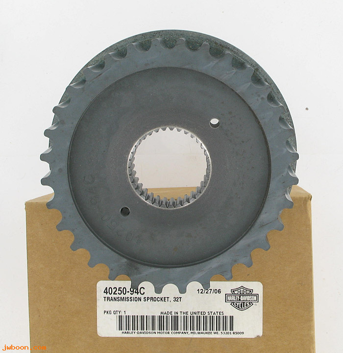   40250-94C (40250-94C): Transmission sprocket - 32 T - NOS - Big Twins '94-