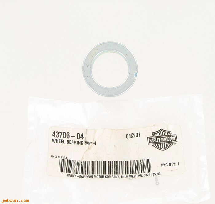   43706-04 (43706-04): Spacer - wheel bearing - NOS