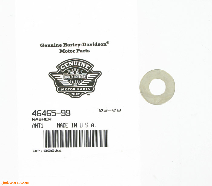   46465-99 (46465-99): Washer - small ID - NOS - Twin Cam 88