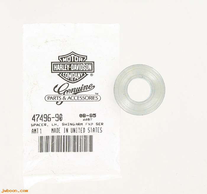   47496-90 (47496-90): Spacer, left - swingarm - NOS - FXD, Dyna