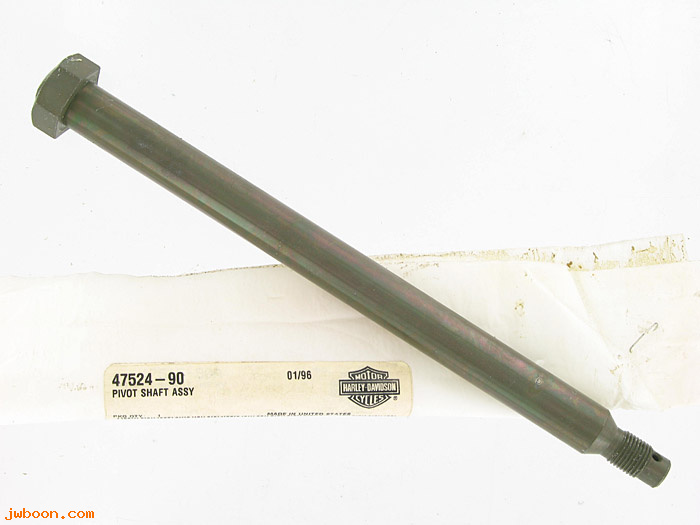   47524-90 (47524-90): Pivot shaft - use 47817-90 - NOS - FXD, Dyna