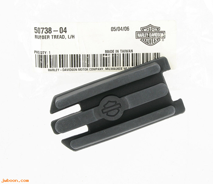   50738-04 (50738-04): Rubber tread, footpeg - left - NOS