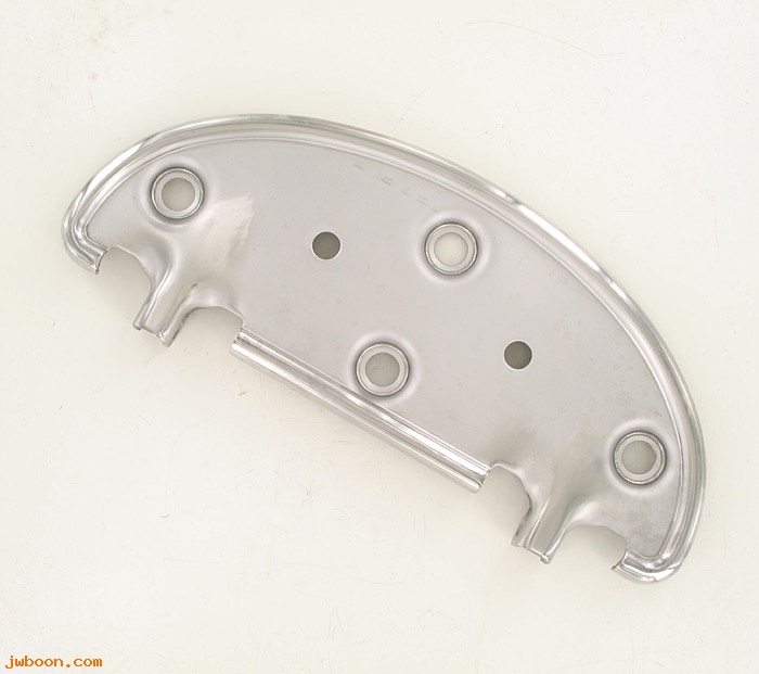   51218-09 (51218-09): Footboard bottom, polished - NOS - FLSTC Heritage Softail Classic