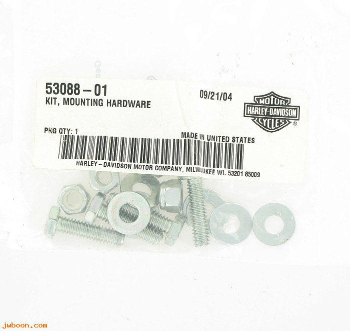   53088-01 (53088-01): Mounting hardware kit - 1/4-20 bolts and nuts - NOS