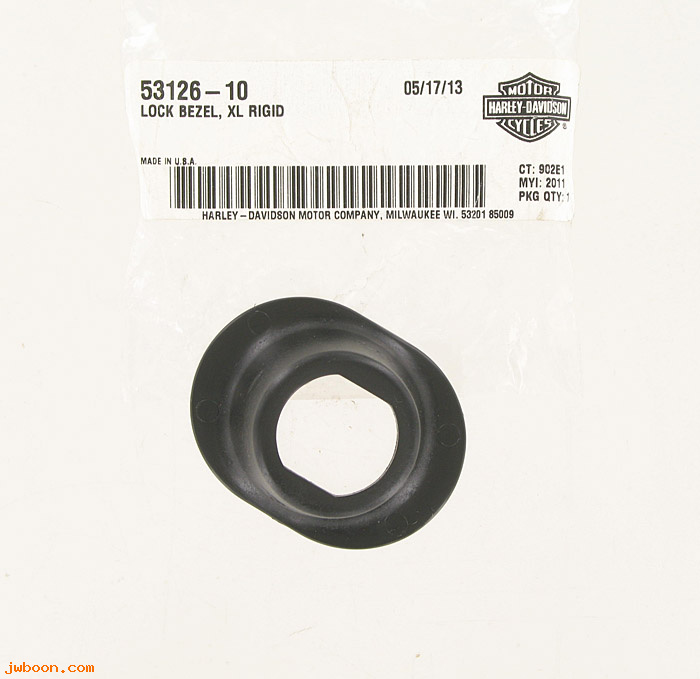   53126-10 (53126-10): Lock bezel - rigid - NOS