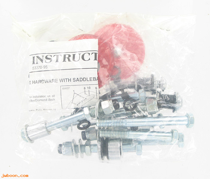   53370-95 (53370-95): Docking hardware kit - NOS - Softail FXSTSB, FXSTC/S, FLSTF/N