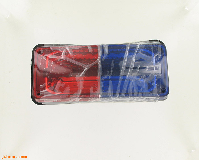   53642-04 (53642-04): Red / blue LED light, Tour-pak - NOS