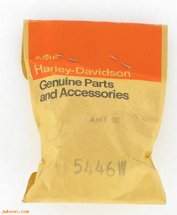       5446W.10Pack (    5446W): Carriage bolts, 5/16"-18 x 3/4" - NOS - Snowmobile, AMF Harley-D