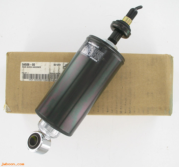   54508-00 (54508-00): Rear shock absorber - NOS - Softail '00-'01