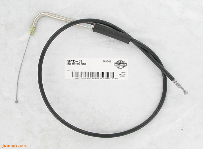   56435-00 (56435-00): Idle control cable - NOS - Sportster XL 883C, XL1200C '00-'01