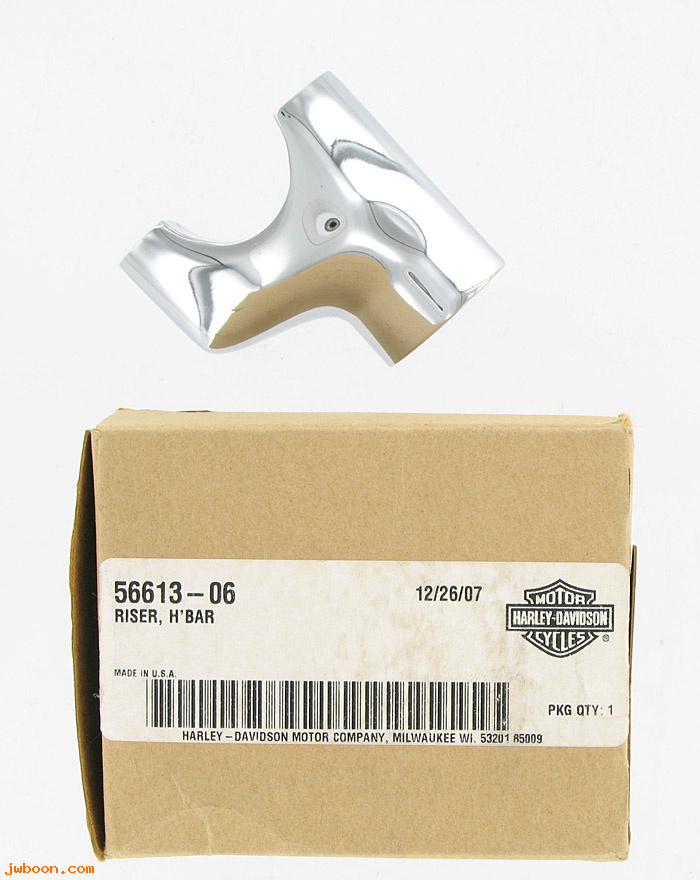   56613-06 (56613-06): Riser - handlebar - NOS - FXD Dyna '06-'08