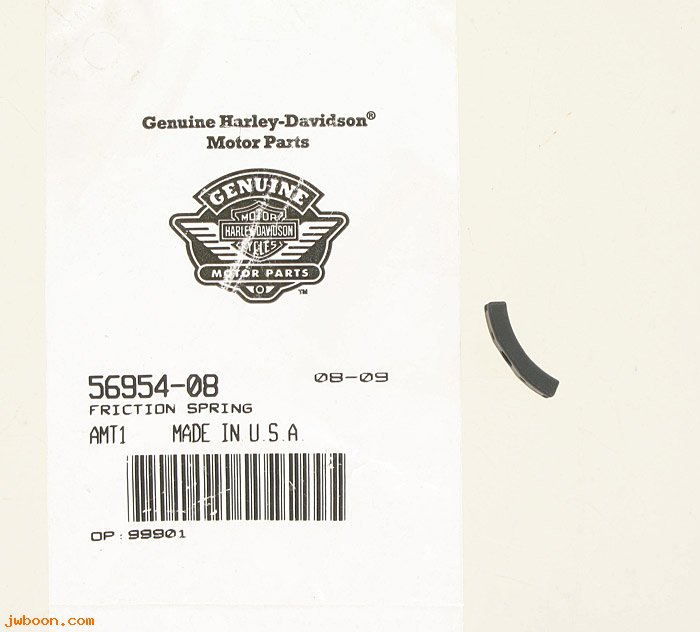   56954-08 (56954-08): Friction spring - NOS