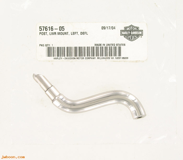   57616-05 (57616-05): Post, lower mount - left deflector - NOS