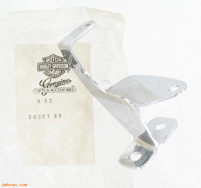   58087-88 (58087-88): Windshield bracket - left - NOS - FXSTS, Softail Springer