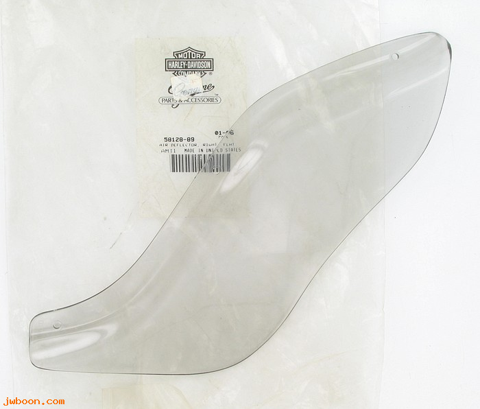   58128-89 (58128-89): Air deflector - right - NOS - Electra Glide FLHT '89-'95