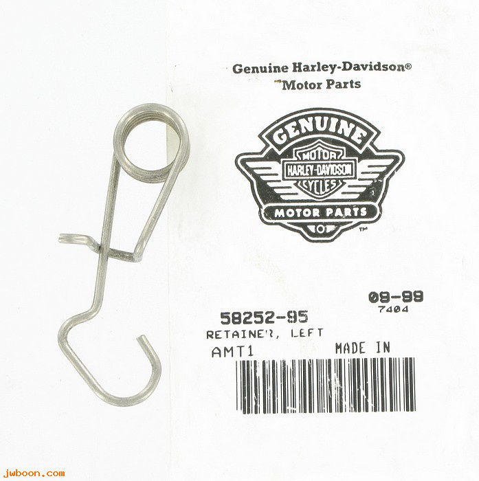   58252-95 (58252-95): Retainer - left - NOS - FLSTC, Softail Heritage Classic