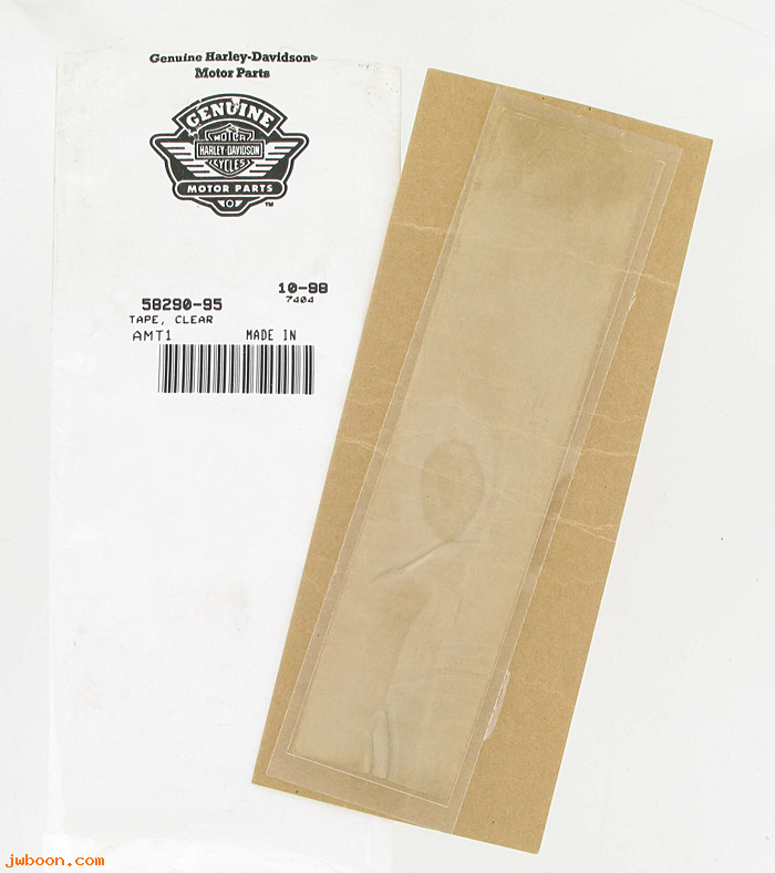   58290-95 (58290-95): Protective clear tape, windshield - NOS