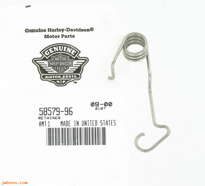   58579-96 (58579-96): Wire form - left, windshield retention - NOS