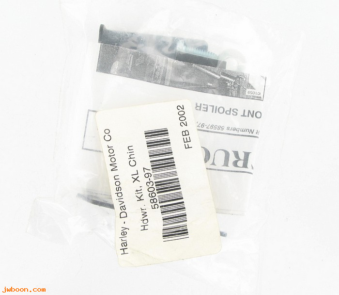   58603-97 (58603-97): Hardware kit - front spoiler - NOS - Sportster, XL