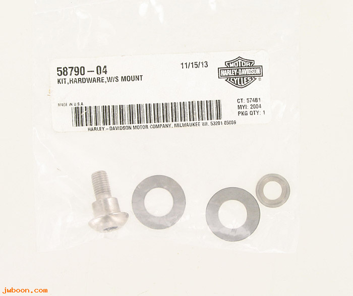   58790-04 (58790-04): Windshield mounting hardware kit - NOS