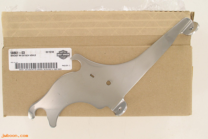   58881-03 (58881-03): Detachable windshield bracket - right - NOS